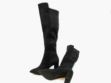 Zigi Soho Siyah Knee High Dress Boot (Women's) - Black - Sz  8.5 M; 39 EU