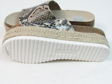 Dolce Vita Ilkie Espadrille Platform Sandal - Nude/Multi - Sz 6 M