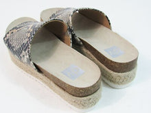 Dolce Vita Ilkie Espadrille Platform Sandal - Nude/Multi - Sz 6 M