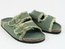 Olivia Miller Positano Slde Sandal (Women's) - Denim - 7 M; 37.5 EU