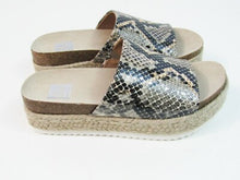 Dolce Vita Ilkie Espadrille Platform Sandal - Nude/Multi - Sz 6 M