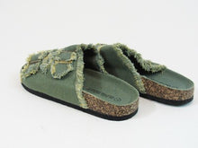 Olivia Miller Positano Slde Sandal (Women's) - Denim - 7 M; 37.5 EU