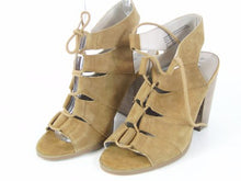 Hinge Drea Peep Toe Sandal - Light Brown - 8.5 M
