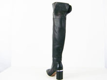 Lewit Renata Cuff Over the Knee Boot - Black - Sz  EU; 36 M