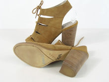 Hinge Drea Peep Toe Sandal - Light Brown - 8.5 M