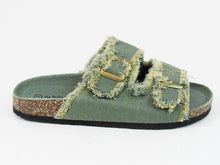 Olivia Miller Positano Slde Sandal (Women's) - Denim - 7 M; 37.5 EU