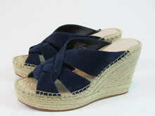 Kenneth Cole Olivia Swirl Mule Espadrille Wedge Sandal (Women's) - Marine - 7.5M