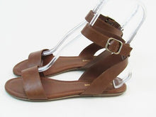 Sun + Stone Miiah Flat Sandal (Women's) - Cognac - Sz 8 M