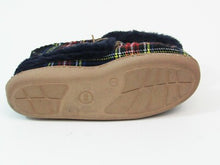1901 Poppy Faux Fur Lined Moc Slipper - Navy/Red - 7 M
