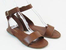 Sun + Stone Miiah Flat Sandal (Women's) - Cognac - Sz 8 M