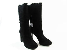 Calvin Klein Pebbles Mid-Calf Boot (Women's) - Black - Sz 10 M; 40 EU