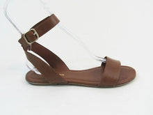 Sun + Stone Miiah Flat Sandal (Women's) - Cognac - Sz 8 M