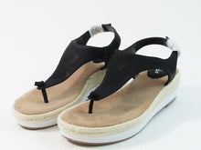 Style & Co. Balii Platform Wedge Sandal (Women's) - Black - 7.5 M
