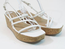 Sun + Stone Bellah Platform Sandal (Women's) - White - Sz 8.5 (Rt); Sz 8 (Left)