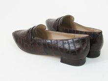 Marc Fisher Feud2 Pointed Toe Loafer (Women's) - Brown Embossed - Sz 8 M