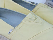Toms Classic Canvas/Rope Flats (Women's) - Yellow - Sz 7 M