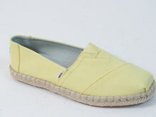 Toms Classic Canvas/Rope Flats (Women's) - Yellow - Sz 7 M