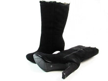 Calvin Klein Pebbles Mid-Calf Boot (Women's) - Black - Sz 10 M; 40 EU