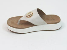 Giani Bernini Sportii Wedge Sandal - Off White - 8 M