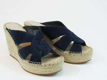 Kenneth Cole Olivia Swirl Mule Espadrille Wedge Sandal (Women's) - Marine - 7.5M