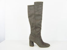 Nine West Kerianna Over the Knee Boot - Grey Fabric - Sz 11 M