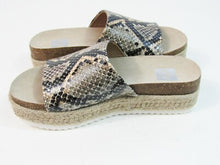 Dolce Vita Ilkie Espadrille Platform Sandal - Nude/Multi - Sz 6 M