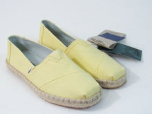 Toms Classic Canvas/Rope Flats (Women's) - Yellow - Sz 7 M