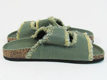 Olivia Miller Positano Slde Sandal (Women's) - Denim - 7 M; 37.5 EU