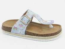 Olivia Miller T-Strap Slide Sandal (Women's) - Floral - 6 M; 36.5 EU
