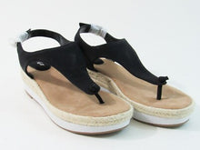 Style & Co. Balii Platform Wedge Sandal (Women's) - Black - 7.5 M