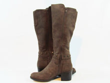 White Mountain Paulina Faux Suede Knee High Boot - Brown - Sz 7.5 M; 38 EU