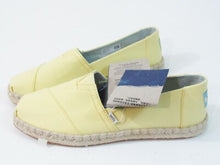 Toms Classic Canvas/Rope Flats (Women's) - Yellow - Sz 7 M