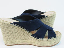 Kenneth Cole Olivia Swirl Mule Espadrille Wedge Sandal (Women's) - Marine - 7.5M