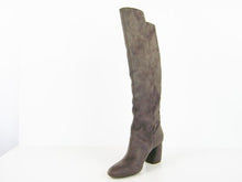 Nine West Kerianna Over the Knee Boot - Grey Fabric - Sz 11 M