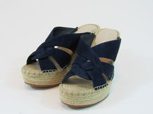 Kenneth Cole Olivia Swirl Mule Espadrille Wedge Sandal (Women's) - Marine - 7.5M