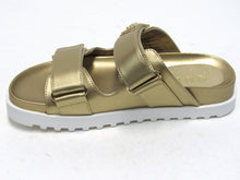 Guess Fabula Lug Sole Flat Sandal (Women's) - Gold - Sz 7 M