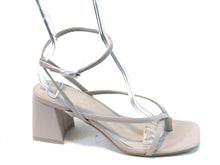 Madden Girl Marrvel Block Heel Sandal (Women's) - Bone Paris - Sz 9.5 M