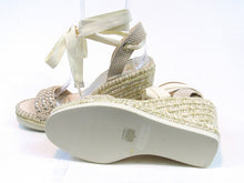 Vince Camuto Brisshel Espadrille Platform Wedge (Women's) - Cream - Sz 11 M