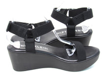 Anne Klein Phi Ankle-Strap Platform Wedge (Women's) - Black - Sz 9.5 M