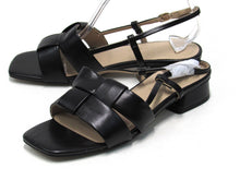 Journee Tabatha Slingback Block Heeled Sandal (Women's) - Black - Sz 7.5 M