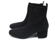 Kenneth Cole Rida Stretch Jewel Dress Bootie (Women's) - Black - Sz 9.5 M