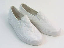 Olivia Miller Raine Quilted Sneaker (Women's) - White - Sz 10; 41 EU