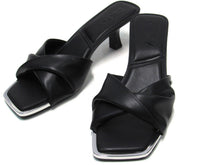 DKNY Jolaine Twist Slide Sandal (Women's) - Black - Sz 8 M