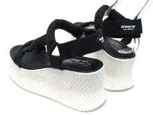 Circus by Sam Edelman Venus Ankle-Strap Platform Wedge (Women's) - Black - Sz 10