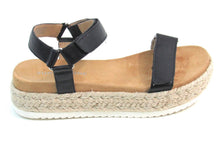 Sun + Stone Oliviah Rylaan Platform Sandal (Women's) - Black - 6 M;  EU 36