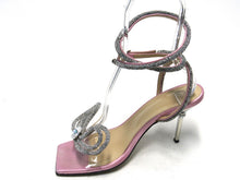 Mach & Mach Double Bow Ankle-Strap Heeled Sandal (Women's) - Pink - Sz 40 EU