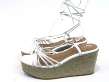 Journee Catalinn Espadrille Platform Wedge (Women's) - White - Sz 11 M