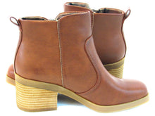 B.O.C. Lexy Side Zip Comfort Ankle Boot (Women's) - Brown - Sz 8.5 M
