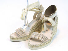 Vince Camuto Brisshel Espadrille Platform Wedge (Women's) - Cream - Sz 11 M
