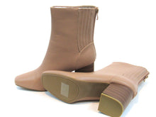 Journee Collection Maize Block Heel Ankle Boot (Women's) - Nude - Sz 10 M